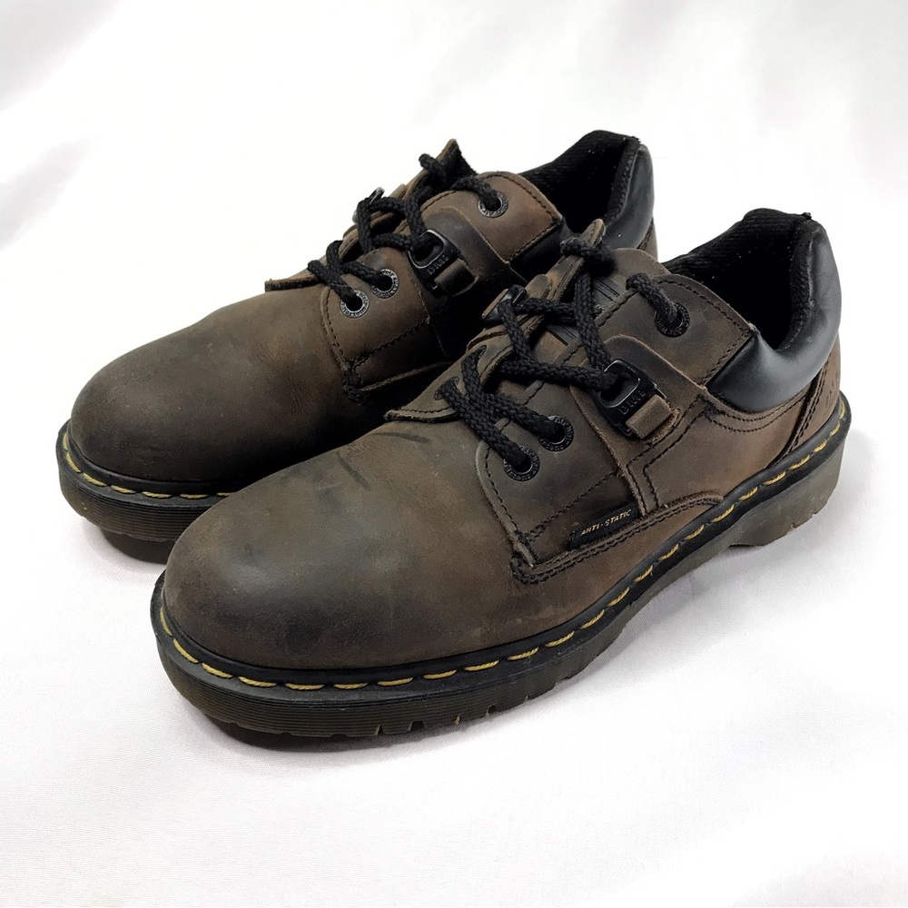 Dr. Martens Industrial Lace Up Work Shoes Sneakers Made in England Size 9 - Picture 4 of 12